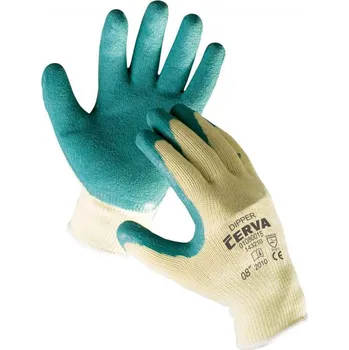 Pracovní rukavice DIPPER rukavice blistr šedá 8