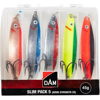 Umělá nástraha Sada Plandavek DAM Slim Pack 5 Inc. Box 45gr