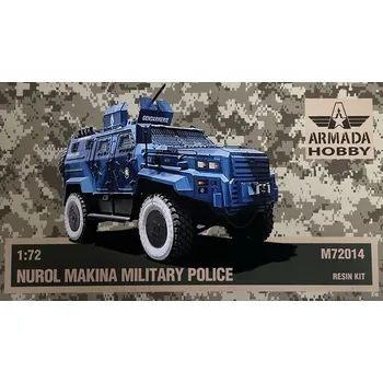 Plastikový model Armada Hobby 1/72 Nurol Makina Military Police (resin kit)