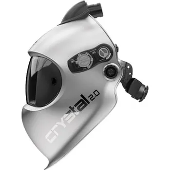 Svářečská kukla Samozatmívací kukla Optrel Crystal 2.0 PAPR stříbrná