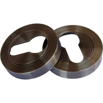 Dveřní kování Štít na klíč - dveřní kování vložkové stříbrné