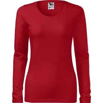 Malfini Slim Dámské triko 139 červená XS