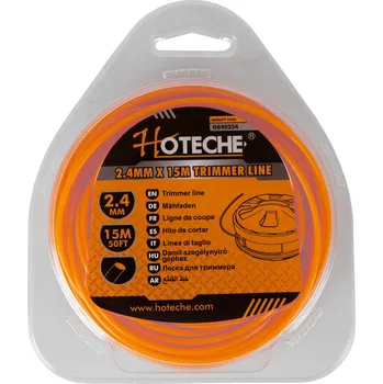 Struna do sekačky Struna do křovinořezu 2,4 mm x 15 m - HTG840254