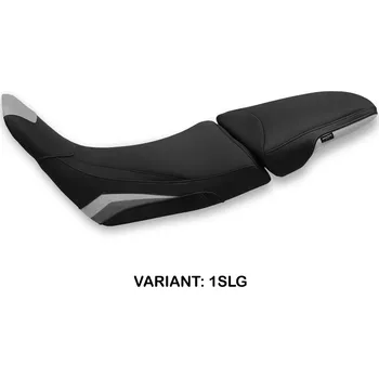 Moto sedlo TPZ Italia Potah sedla Honda Africa Twin 1100 Adventure Sport Katerini model potah sedla: s logem 3WRB (white-red-blue)