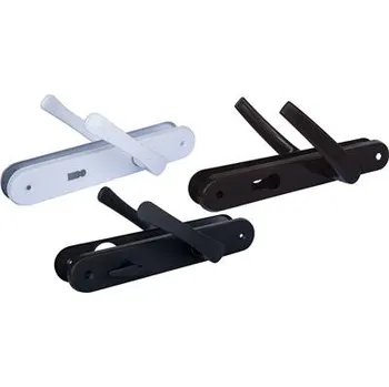 Dveřní kování Záchodové dveřní kování hnědé 90mm