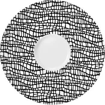 Talíř Podšálek 16,5 cm FASHION GLAMOROUS BLACK, černá, Seltmann Weiden ▪ Kč 320 ️ - Luxurytable.cz Seltmann Weiden