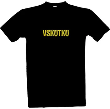Tričko s potiskem VSKUTKU pánské