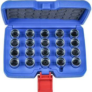 Autodílna Condor hlavice na bezpečnostní šrouby kol Audi, sada 20 dílů - 100-06757