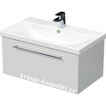 Koupelnový nábytek Intedoor skříňka s umyvadlem, 1 zásuvka, Box Elite 80 1Z Varianta: A3686 Černá MAT + doprava zdarma + při platbě převodem sleva