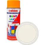Německá syntetická vrchní barva ve spreji pololesk Wilckens Spraylack Seidenglanz Buntlack 400 ml Barva: Čistě bílá