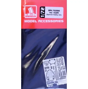 Plastikový model 1/72 He-162A detail PE set (SP.HOBBY)