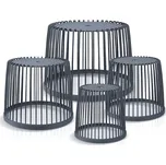 Kompletní set 4 univerzálních košů CLUBO antracit