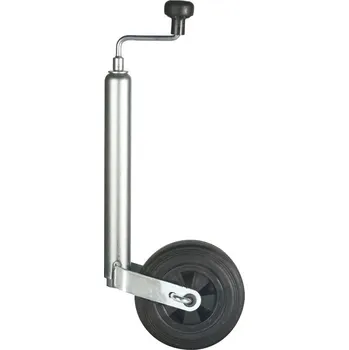 Přívěs k motorovému vozidlu WINTERHOFF Kolečko opěrné s brzdou WW ST 48/RB/200 V (plastový disk) 150 kg