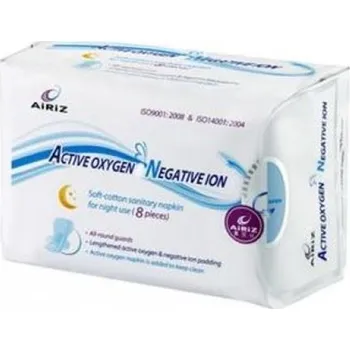 Menstruační vložka Tiens AiRiZ noční hygienické vložky s aktivním kyslíkem 8ks