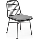 HALMAR Jídelní židle K 401 - černá