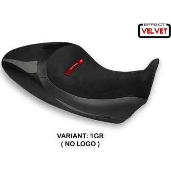 Moto sedlo TPZ Italia Potah sedla Ducati Diavel 1260 S (19-22) Braila 1 velvet model potah sedla: s logem 4YL (yellow)