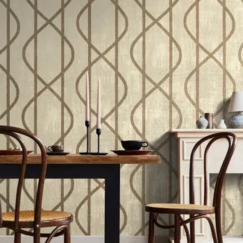 Tapeta Exkluzivní grafická pískově béžová reliéfní tapeta s třpytkami Saturn 51212HTM / vliesové tapety na zeď 51212-HTM Universe (0,53 x 10,05 m) Hohenberger