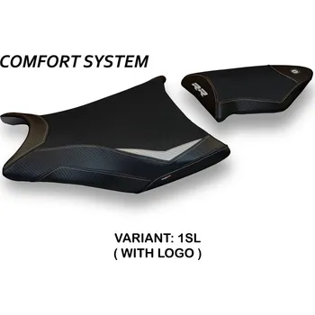 Moto sedlo TPZ Italia Potah sedla BMW S 1000 RR (09-11) Essen 2 comfort model potah sedla: bez loga 2WH (white)