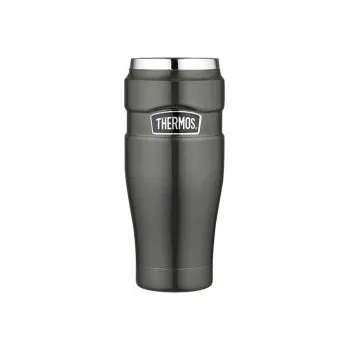 Termohrnek Thermos Style 470 ml termohrnek metalicky šedá Šedá termohrnek + DÁREK DLE VÝBĚRU!