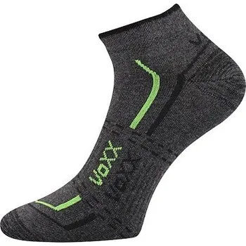 Oblečení a móda Ponožky VoXX REX 11- balení 3 páry, i nadměrné velikosti 29-31 (43-46) tmavě šedá melé