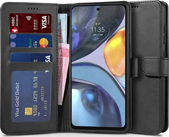 Pouzdro na mobilní telefon Tech Protect Wallet 2 pro Motorola Moto G22 černé
