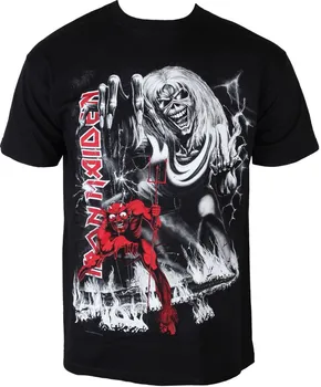 Pánské tričko Rock off Iron Maiden Number Of The Beast Jumbo IMTEE54MB - XXL