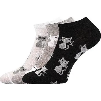 Pánská móda Dámské ponožky Boma Piki 55 - balení 3 různé páry 23-25 (35-38) mix B