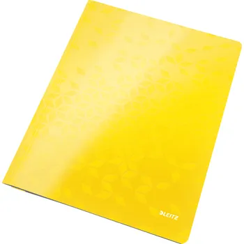 Desky s rychlovazačem Leitz WOW A4, žluté