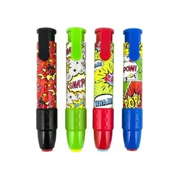 Set školních potřeb Mechaniczne gumki do ścierania Komiks