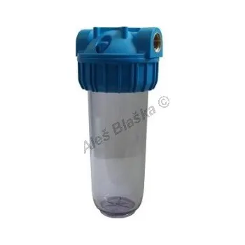 vodní filtr ATLAS FILTRI - Itálie | ATLAS filtr domovní Senior Plus 3P BX velikost 10" (filtrace vody-vodní filtr) - 3/4" průhledný AS 60109 filtr Senior Plus 3P BX