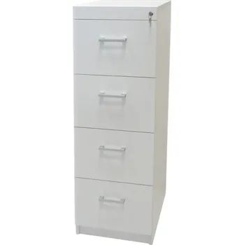 Kartotéka Kartotéka na závěsné složky 4.zásuvky Bílá