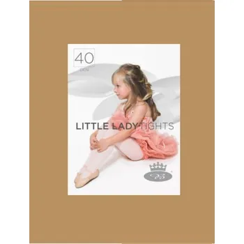 Dívčí punčochové kalhoty LITTLE LADYtights 40DEN 134-140 beige