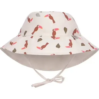 Klobouk LÄSSIG oboustranný klobouček SUN PROTECTION BUCKET HAT Toucan Off White 19-36m DOPRODEJ!