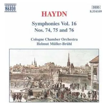 Zahraniční hudba CD Joseph Haydn: Symphonies Vol. 16: Nos. 74, 75 And 76 1998