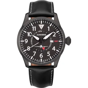 Hodinky Junkers Flieger GMT 954.01.02 + 5 let záruka a dárek ZDARMA