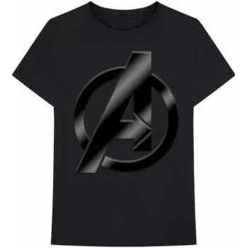 Pánské tričko Merch Marvel Comics: Tričko Avengers Logo Marvel Comics S