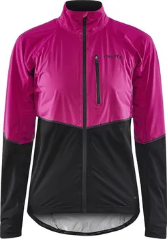 Cyklistická bunda Craft ADV Endur Hydro růžová/černá