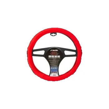 Potah na volant Potah na volant design Pretty eko kůže barva červená - pro volanty o průměru 37-39cm