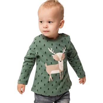 Chlapecké tričko Chlapecké tričko - WINKIKI WNB 92533, khaki Barva: Khaki, Velikost: 80