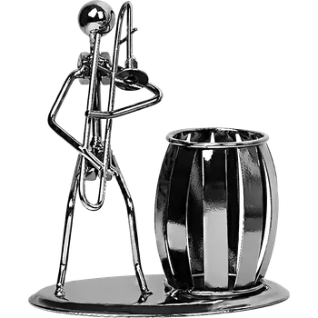 Grafitová tužka Stojánek na tužky - Kovový - Trombonista