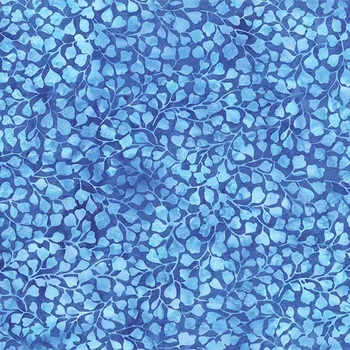 Hoffman 3370-606 bali batika modrá bavlněná látka patchwork