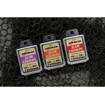 Slim Crimps 40 to 66lb upevňovací trubička 50ks