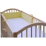 Mantinel do dětské postýlky - Scarlett froté - 180 x 20 cm - béžová