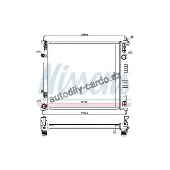 Chladič motoru Chladič motoru NISSENS 68774