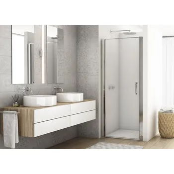 Sprchové dveře D22T1 - jednokřídlé dveře 90 cm D22T109050