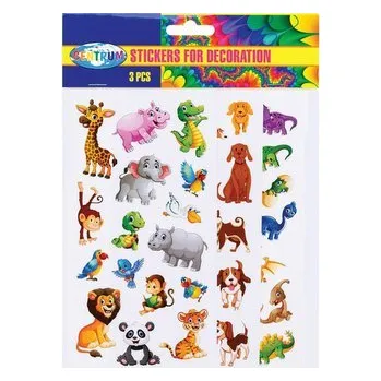 Set školních potřeb Naklejki ozdobne 15x10mm & 30x15mm mix 80731