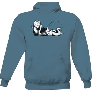 Pánská mikina Pánská mikina s kapucí s potiskem PLS Moon for Men pánské