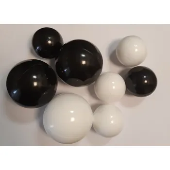 vodní stůl Farlin Sada míčků na koupání 8 ks černo-bílé