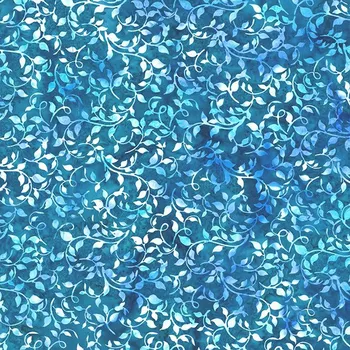 Hoffman 3369-711 bali batika tyrkysová bavlněná látka patchwork