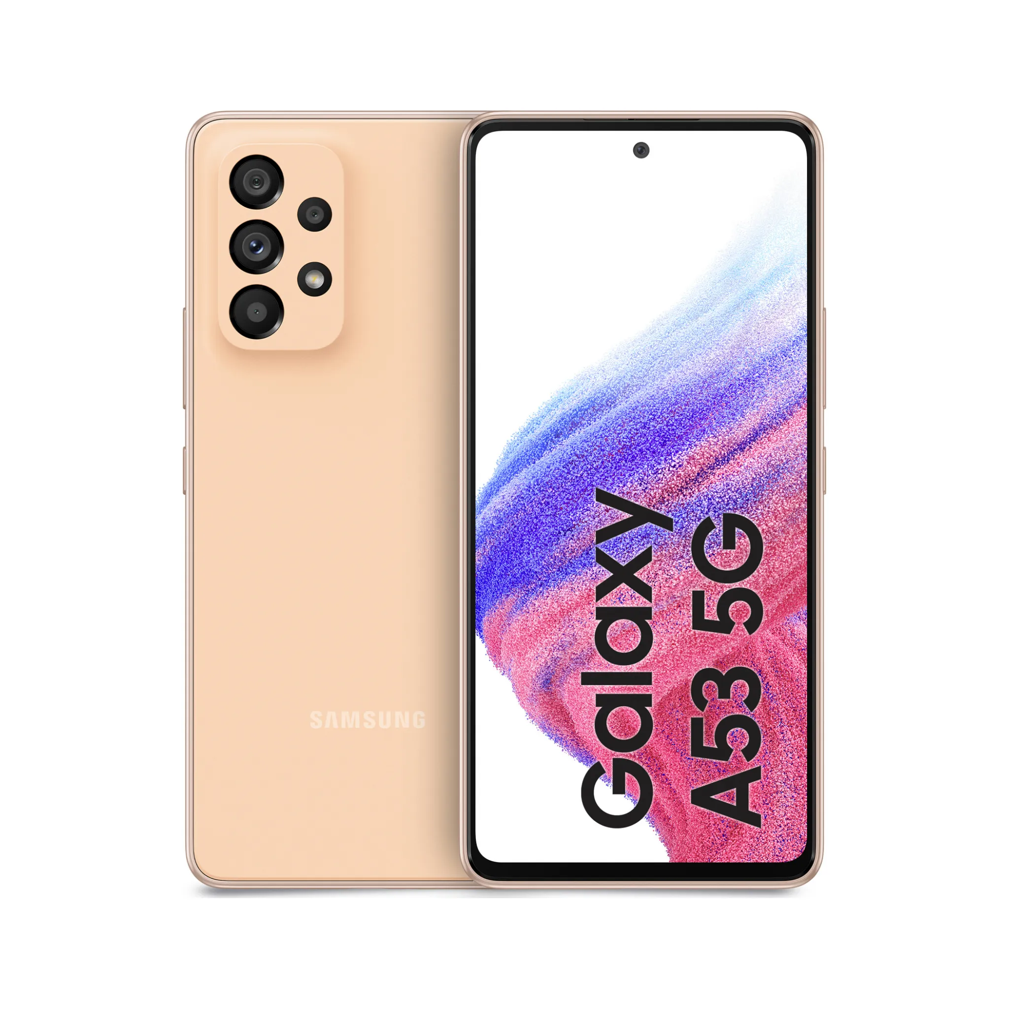 Fotografie 2 - Mobilní telefon Samsung Galaxy A53 5G 8/256 GB Awesome Peach